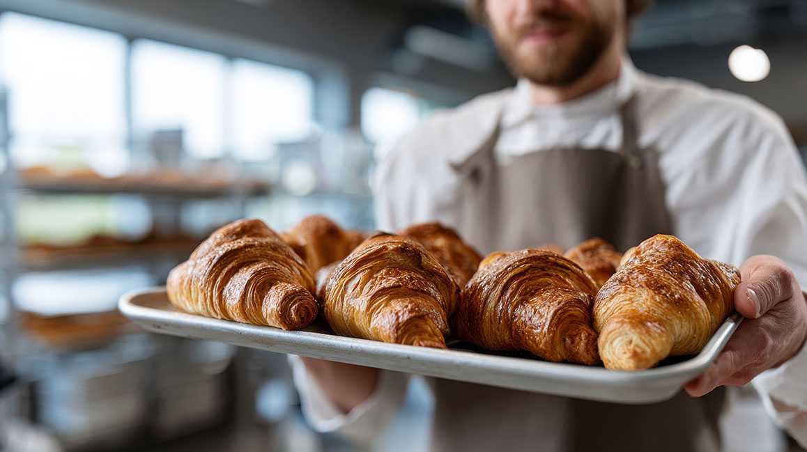 Успішне відкриття нової точки за франшизою БоХліб в Україні, задоволені клієнти та свіжий хліб у 2026 році.